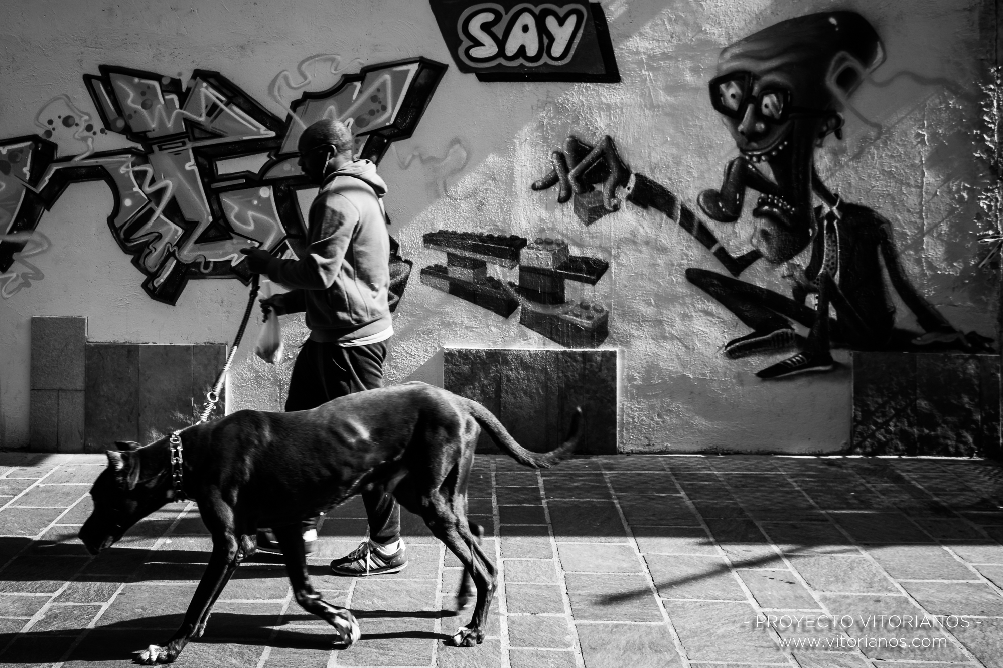 Vitoriano y su perro - Foto: Bea Cañas